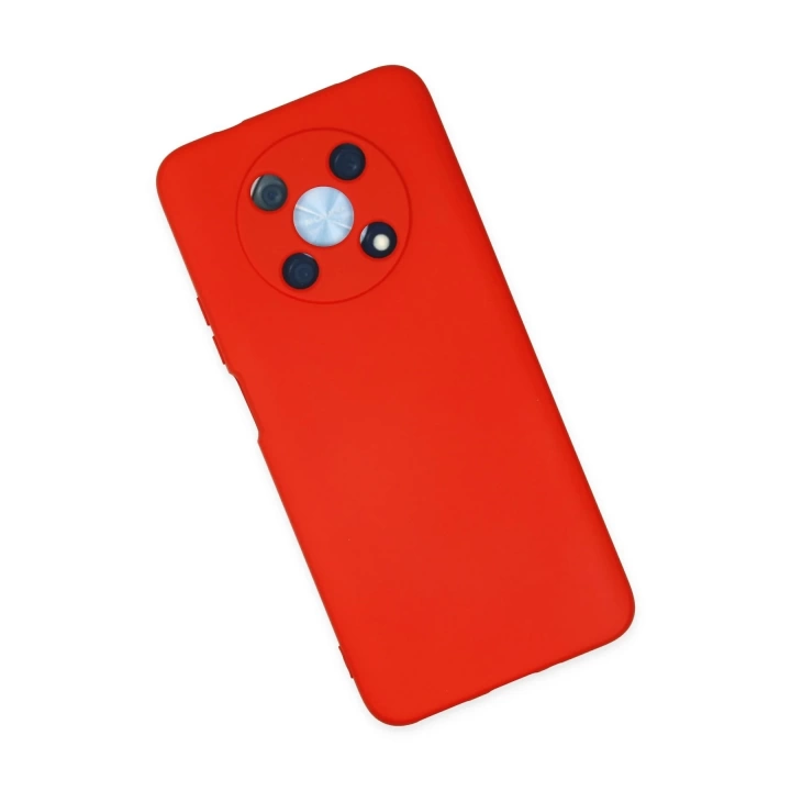 BFS  Huawei Nova Y90 Kılıf Nano içi Kadife Silikon - Kırmızı