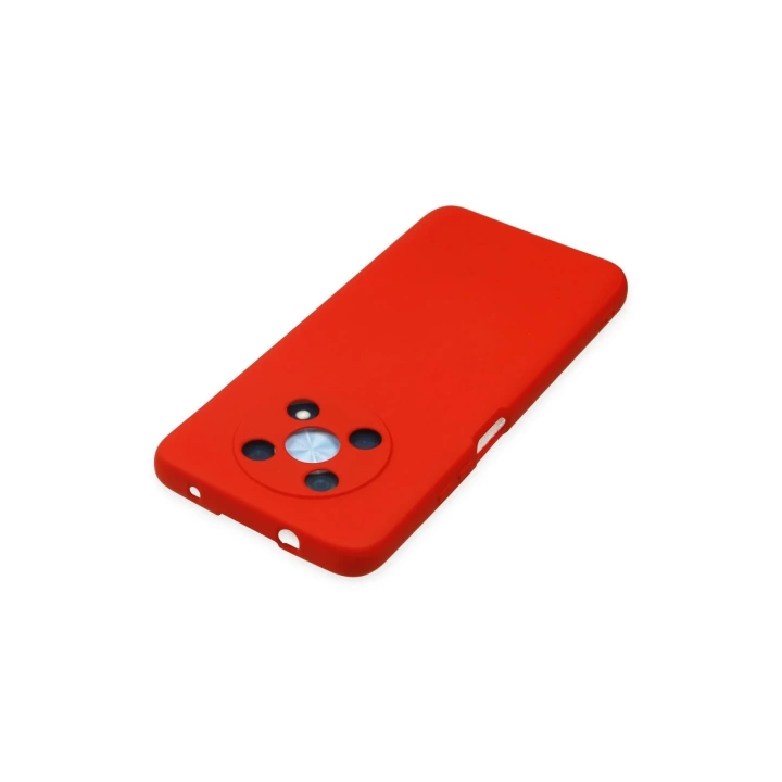 BFS  Huawei Nova Y90 Kılıf Nano içi Kadife Silikon - Kırmızı