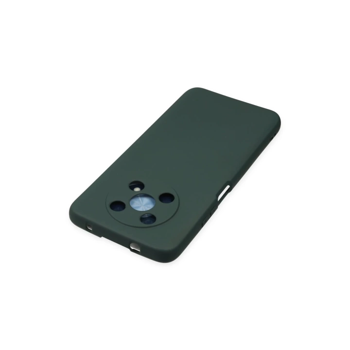 BFS  Huawei Nova Y90 Kılıf Nano içi Kadife Silikon - Koyu Yeşil
