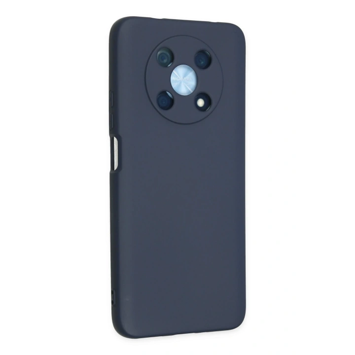 BFS  Huawei Nova Y90 Kılıf Nano içi Kadife Silikon - Lacivert
