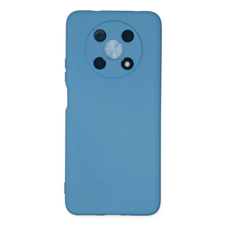 BFS  Huawei Nova Y90 Kılıf Nano içi Kadife Silikon - Mavi