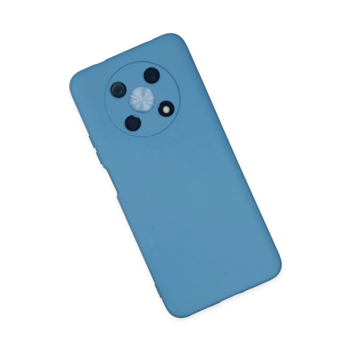 BFS  Huawei Nova Y90 Kılıf Nano içi Kadife Silikon - Mavi