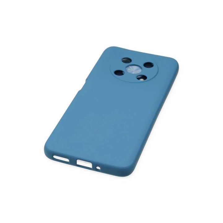 BFS  Huawei Nova Y90 Kılıf Nano içi Kadife Silikon - Mavi