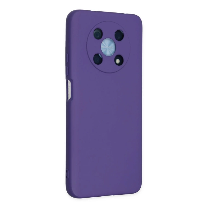 BFS  Huawei Nova Y90 Kılıf Nano içi Kadife Silikon - Mor