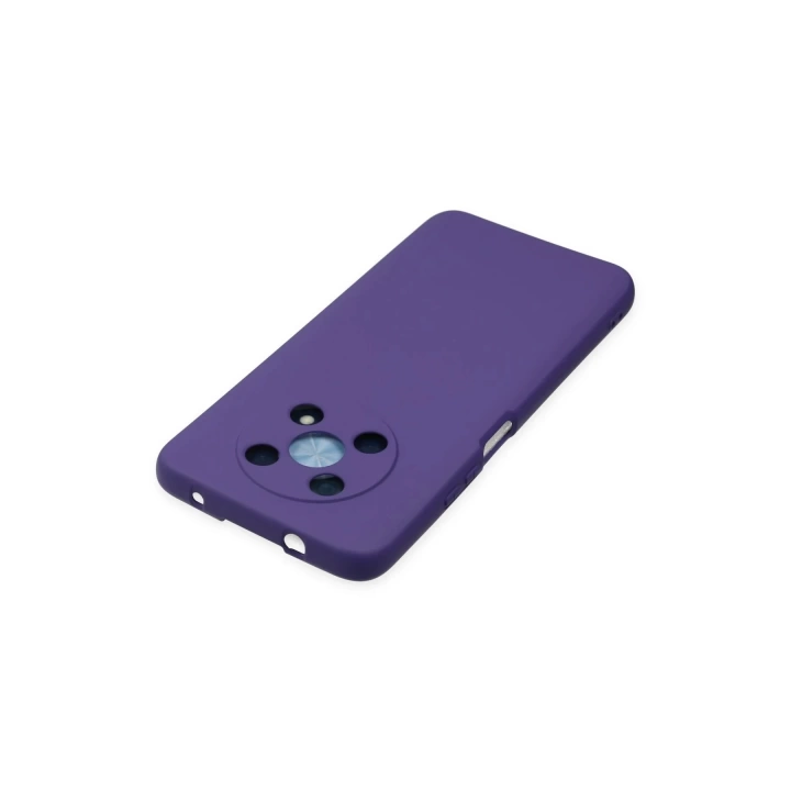BFS  Huawei Nova Y90 Kılıf Nano içi Kadife Silikon - Mor