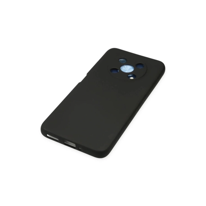 BFS  Huawei Nova Y90 Kılıf Nano içi Kadife Silikon - Siyah
