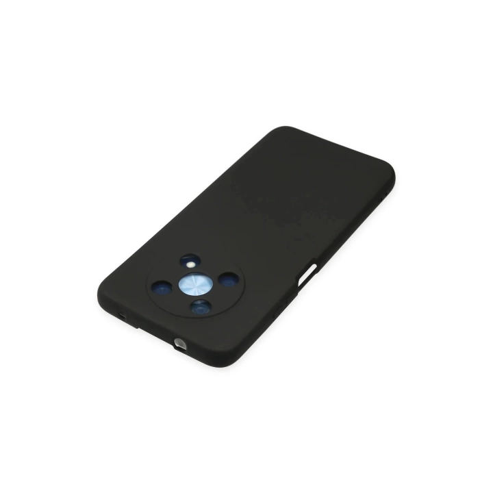 BFS  Huawei Nova Y90 Kılıf Nano içi Kadife Silikon - Siyah