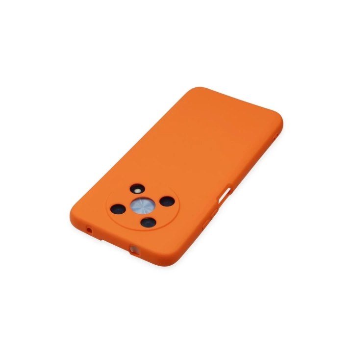 BFS  Huawei Nova Y90 Kılıf Nano içi Kadife Silikon - Turuncu