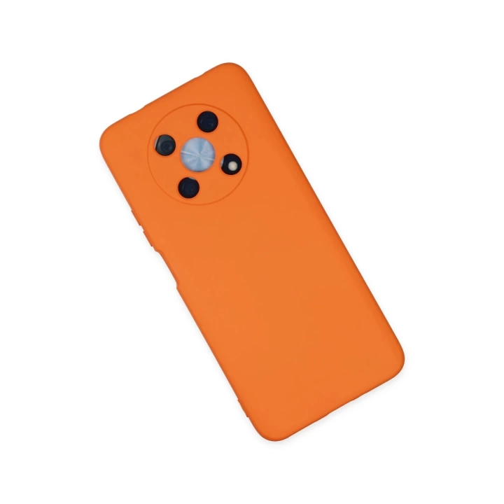BFS  Huawei Nova Y90 Kılıf Nano içi Kadife Silikon - Turuncu