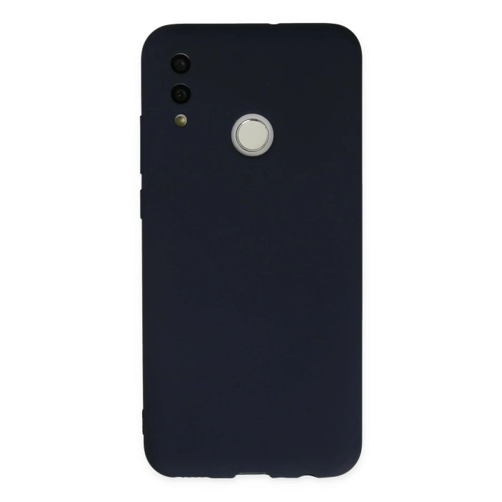 BFS  Huawei P Smart 2019 Kılıf Nano içi Kadife Silikon - Lacivert