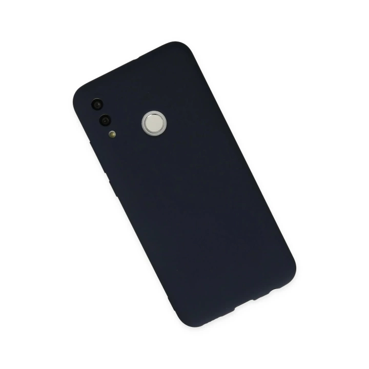 BFS  Huawei P Smart 2019 Kılıf Nano içi Kadife Silikon - Lacivert