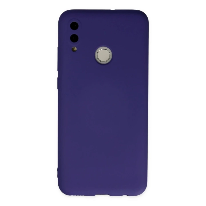BFS  Huawei P Smart 2019 Kılıf Nano içi Kadife Silikon - Mor