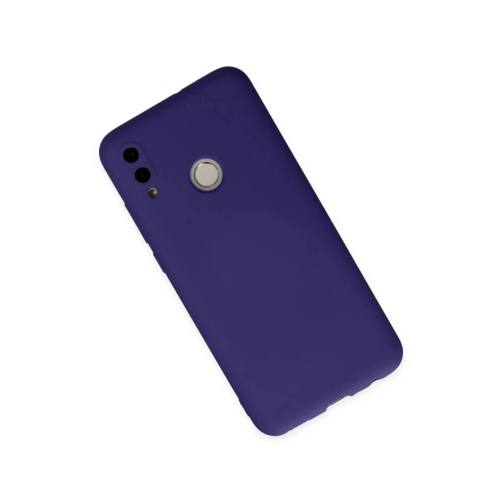 BFS  Huawei P Smart 2019 Kılıf Nano içi Kadife Silikon - Mor