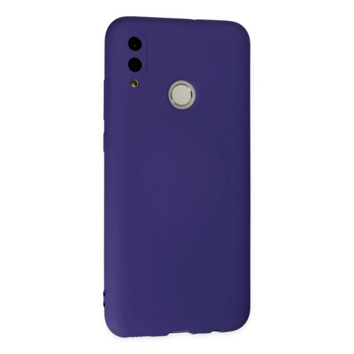 BFS  Huawei P Smart 2019 Kılıf Nano içi Kadife Silikon - Mor