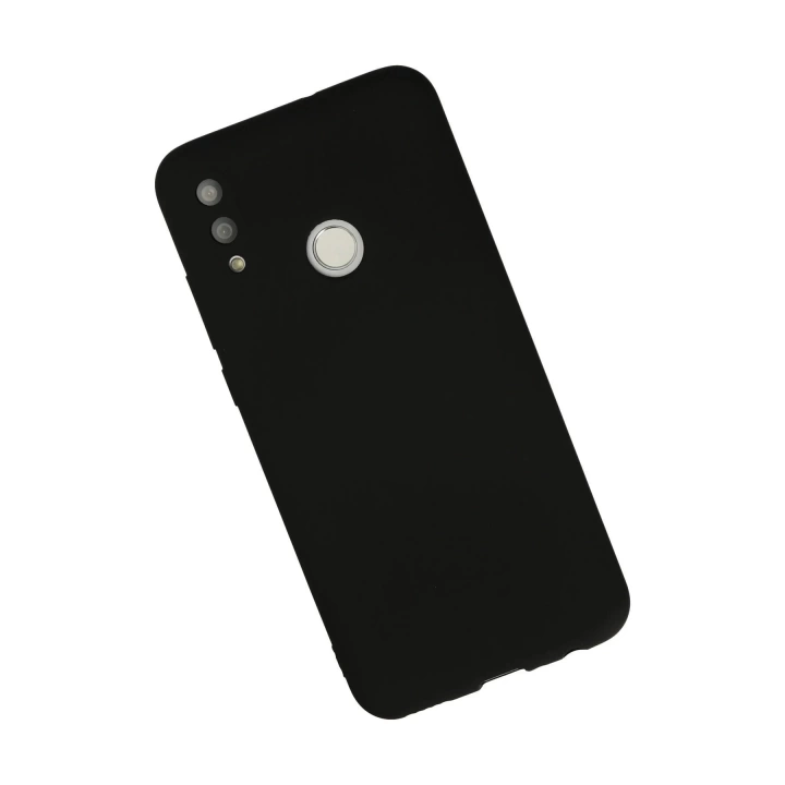 BFS  Huawei P Smart 2019 Kılıf Nano içi Kadife Silikon - Siyah
