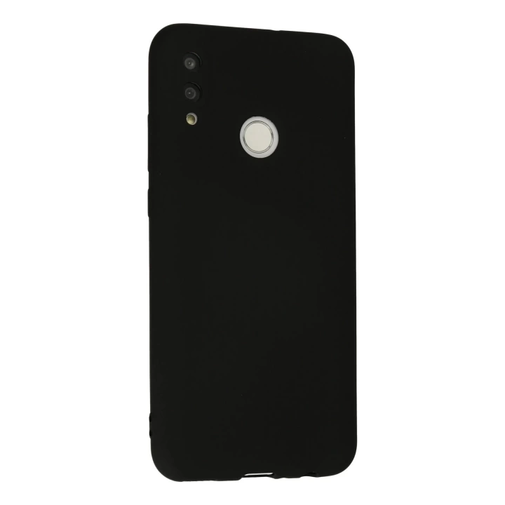 BFS  Huawei P Smart 2019 Kılıf Nano içi Kadife Silikon - Siyah