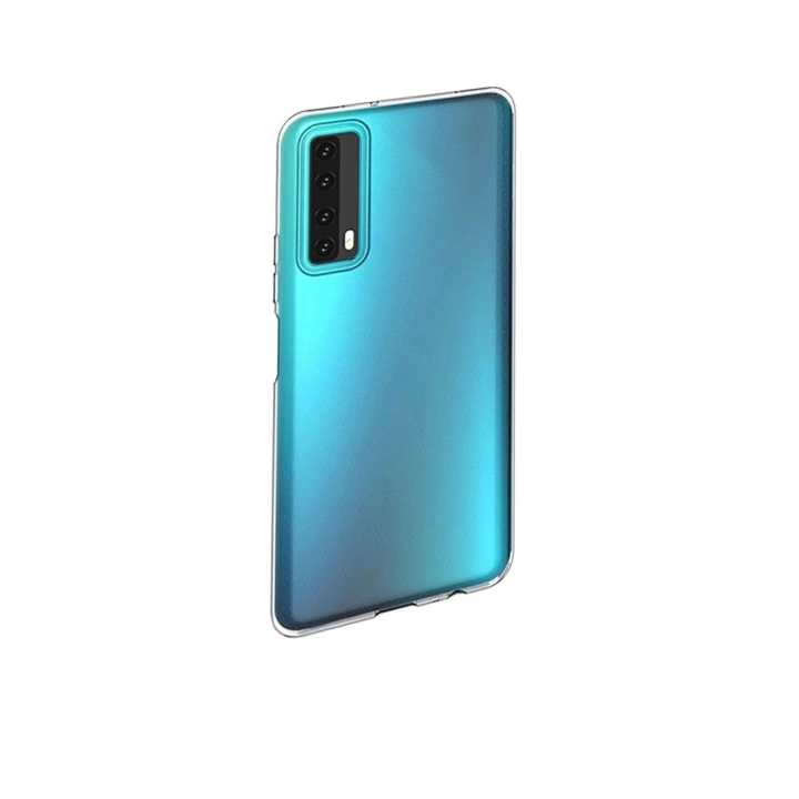 BFS  Huawei P Smart 2021 Kılıf Lüx Şeffaf Silikon - Şeffaf