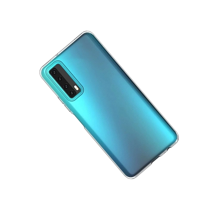 BFS  Huawei P Smart 2021 Kılıf Lüx Şeffaf Silikon - Şeffaf