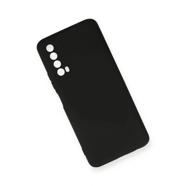 BFS Huawei P Smart 2021 Kılıf Nano içi Kadife Silikon - Siyah