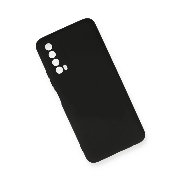 BFS  Huawei P Smart 2021 Kılıf Nano içi Kadife Silikon - Siyah