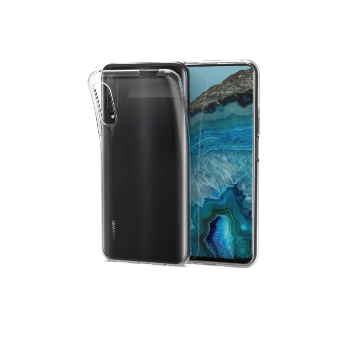 BFS  Huawei P Smart Pro / Y9S Kılıf Lüx Şeffaf Silikon