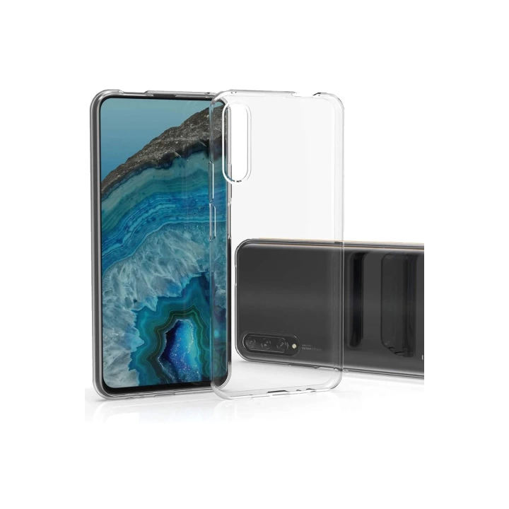 BFS  Huawei P Smart Pro / Y9S Kılıf Lüx Şeffaf Silikon