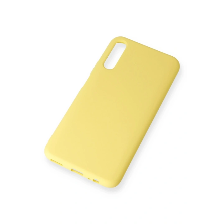 BFS  Huawei P Smart Pro / Y9S Kılıf Nano içi Kadife Silikon - Sarı