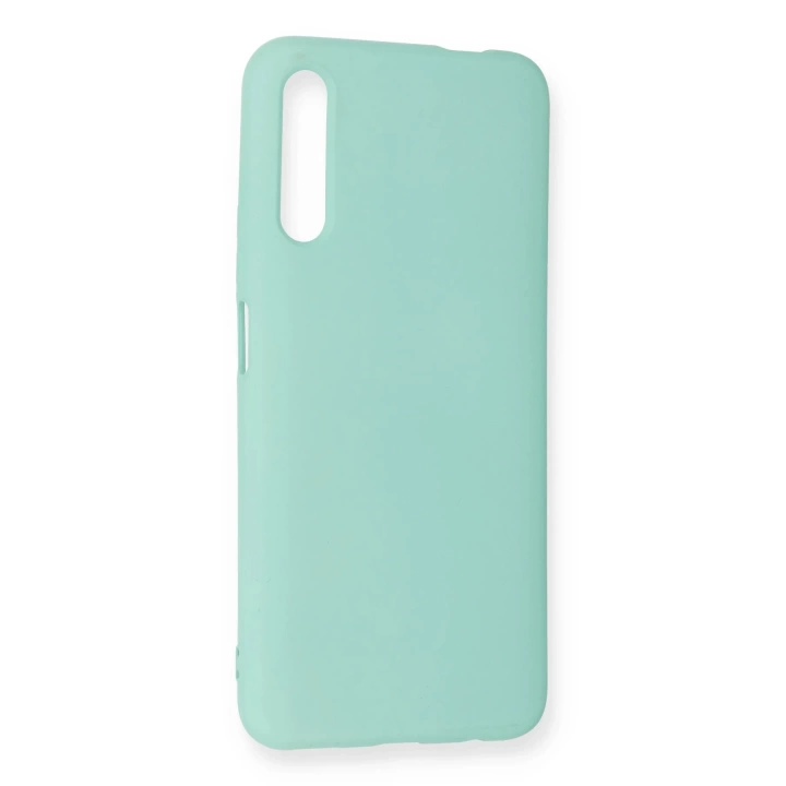 BFS  Huawei P Smart Pro / Y9S Kılıf Nano içi Kadife Silikon - Turkuaz