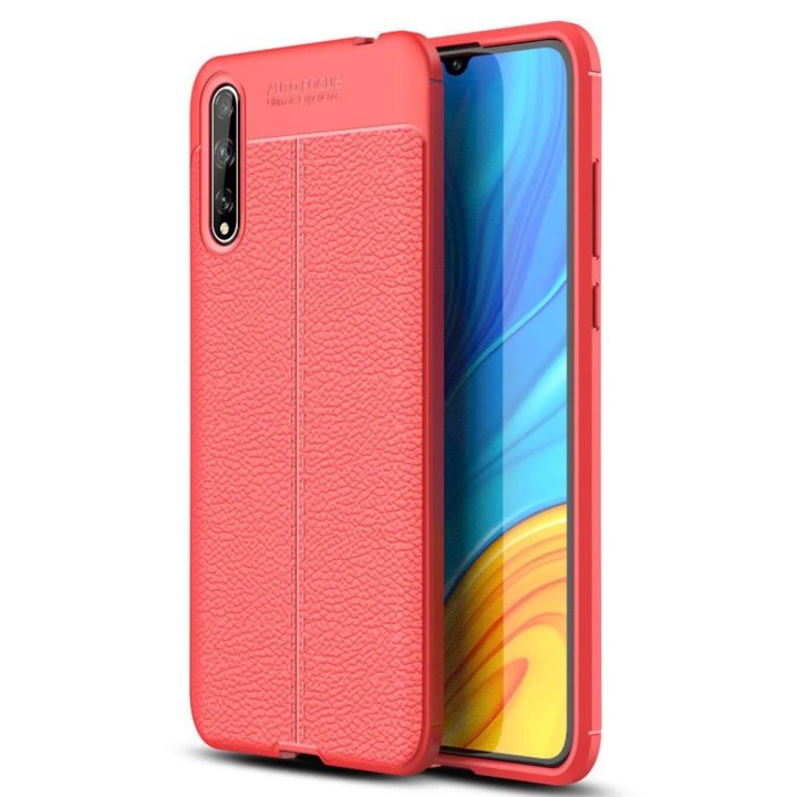 BFS  Huawei P Smart S Kılıf Auto Focus Kapak - Kırmızı