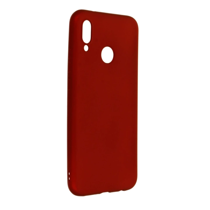 BFS  Huawei P20 Lite Kılıf First Silikon - Bordo