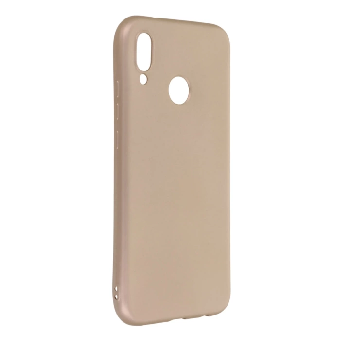 BFS  Huawei P20 Lite Kılıf First Silikon - Gold