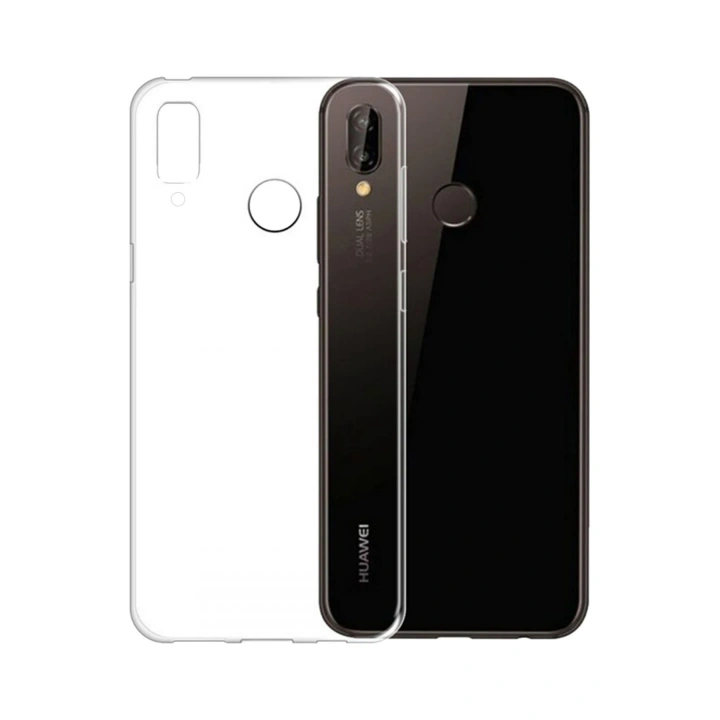 BFS  Huawei P20 Lite Kılıf Lüx Şeffaf Silikon