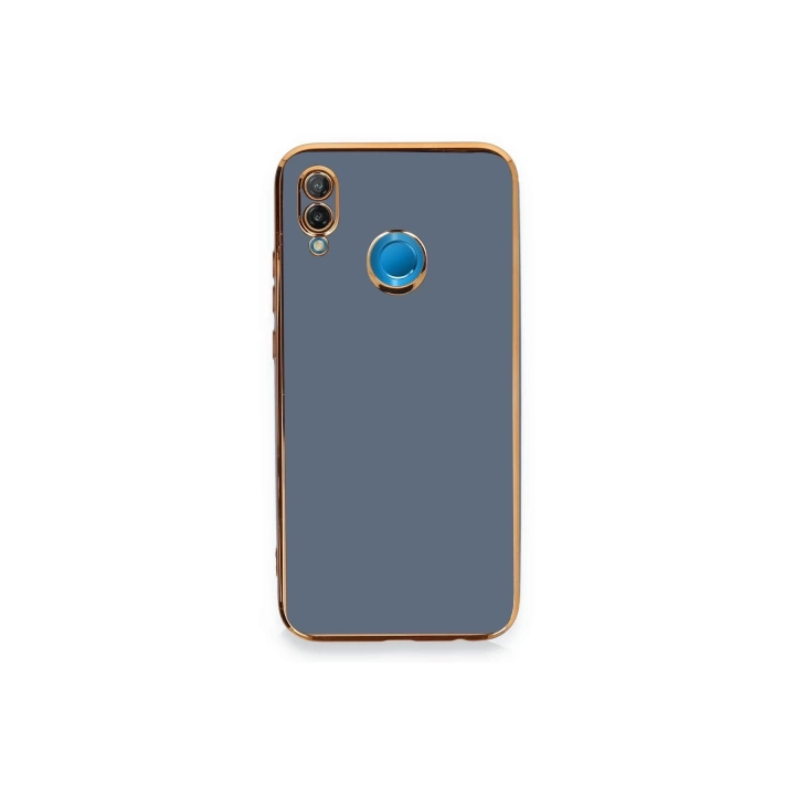 BFS  Huawei P20 Lite Kılıf Volet Silikon - Mavi