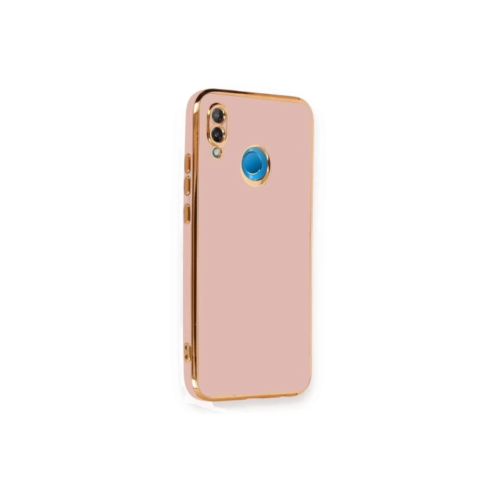 BFS  Huawei P20 Lite Kılıf Volet Silikon - Pembe