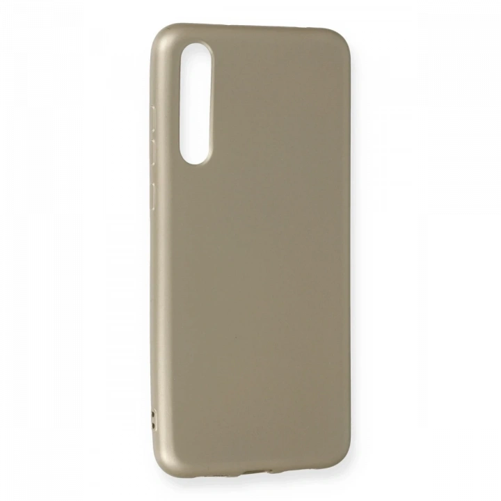 BFS  Huawei P20 Pro Kılıf First Silikon - Gold