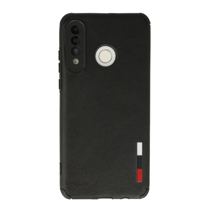 BFS Huawei P30 Lite Kılıf Loop Deri Silikon - Siyah