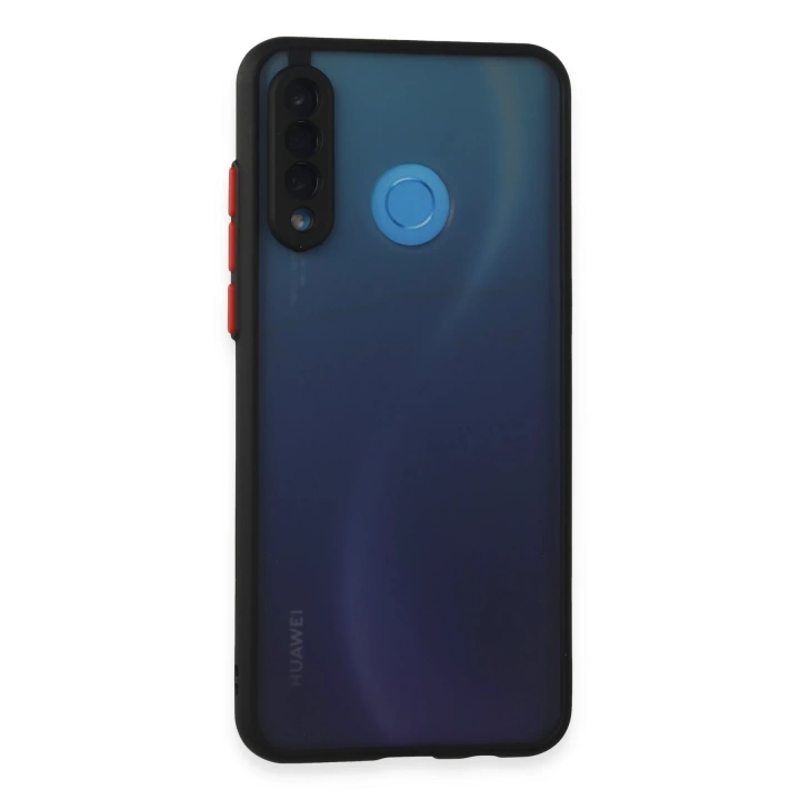 BFS  Huawei P30 Lite Kılıf Montreal Silikon Kapak - Siyah