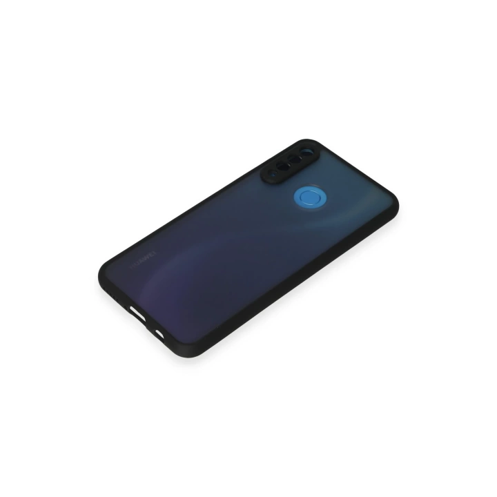 BFS  Huawei P30 Lite Kılıf Montreal Silikon Kapak - Siyah