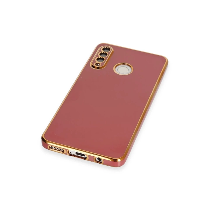BFS  Huawei P30 Lite Kılıf Volet Silikon - Kırmızı