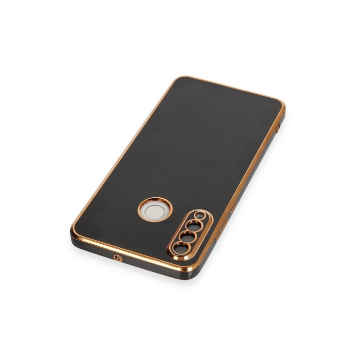 BFS  Huawei P30 Lite Kılıf Volet Silikon - Siyah