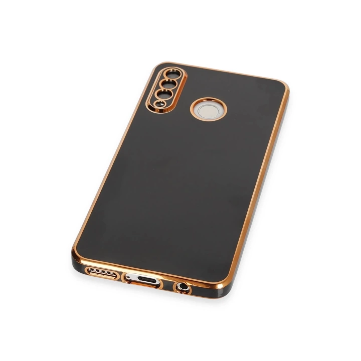 BFS  Huawei P30 Lite Kılıf Volet Silikon - Siyah