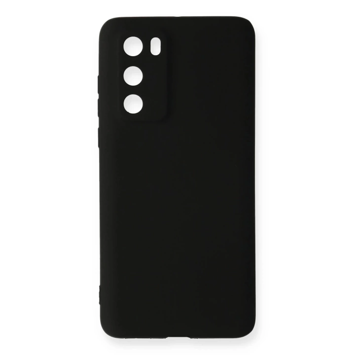 BFS  Huawei P40 Kılıf First Silikon - Siyah
