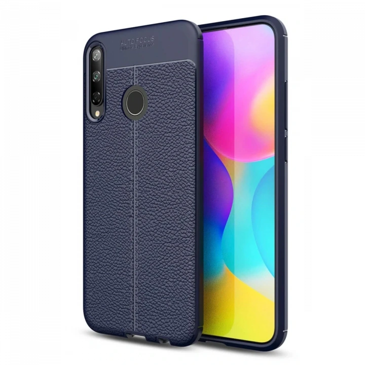 BFS  Huawei P40 Lite E Kılıf Auto Focus Kapak - Lacivert