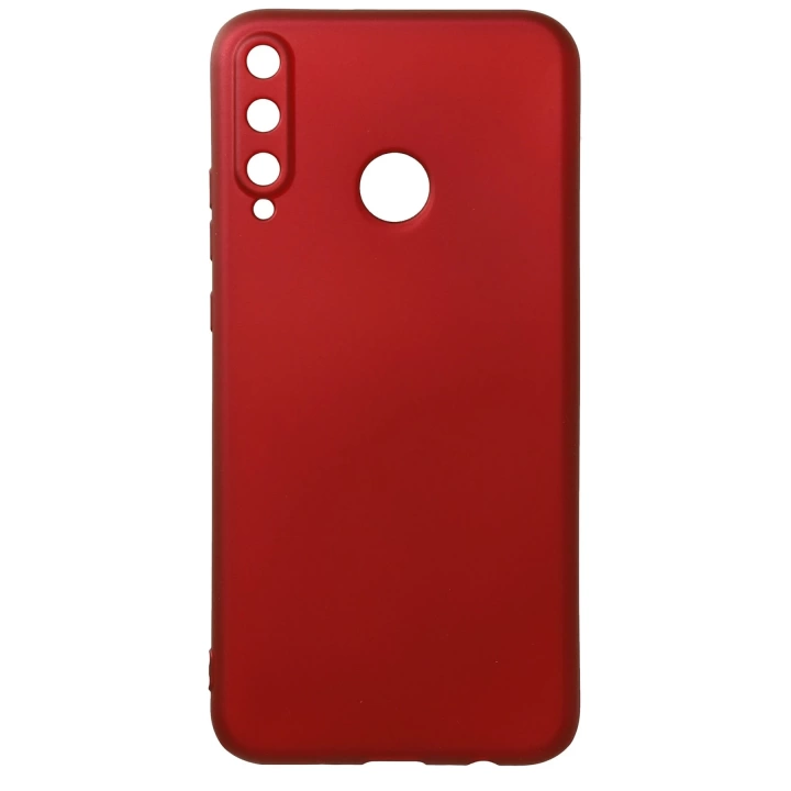 BFS  Huawei P40 Lite E Kılıf First Silikon - Bordo