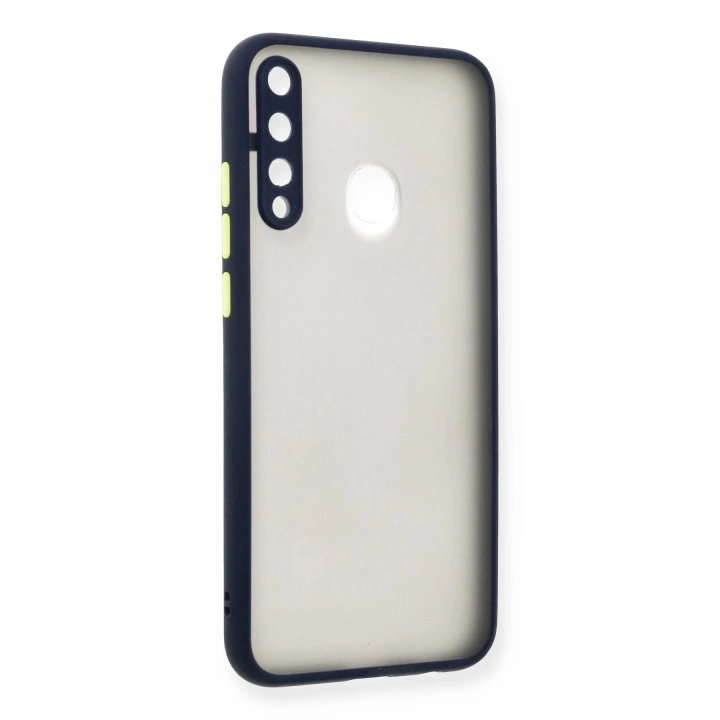 BFS  Huawei P40 Lite E Kılıf Montreal Silikon Kapak - Lacivert