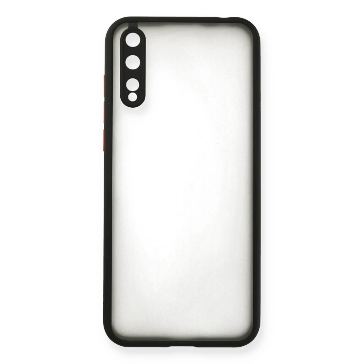 BFS  Huawei P40 Lite E Kılıf Montreal Silikon Kapak - Siyah