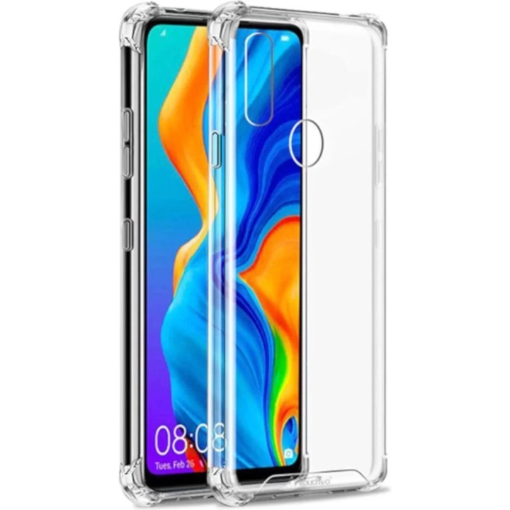 BFS  Huawei P40 Lite E Kılıf Olex Tpu Silikon - Şeffaf