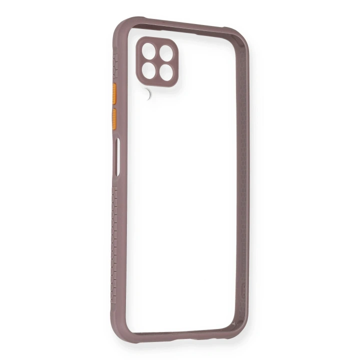 BFS  Huawei P40 Lite Kılıf Miami Şeffaf Silikon - Açık Mor