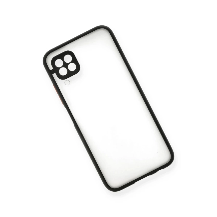 BFS  Huawei P40 Lite Kılıf Montreal Silikon Kapak - Siyah