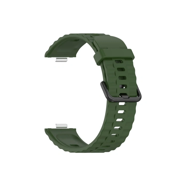 BFS  Huawei Watch Fit 3 Klasik Kordon - Koyu Yeşil